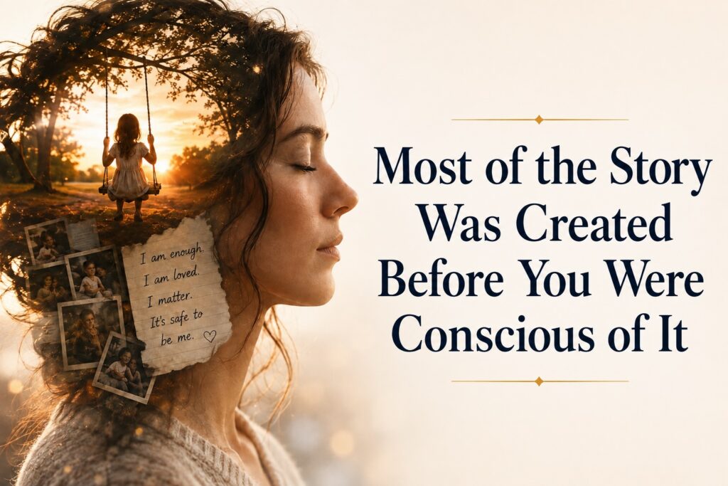 Sometimes the greatest breakthroughs begin not with changing your behaviour, but with understanding the story that shaped it.